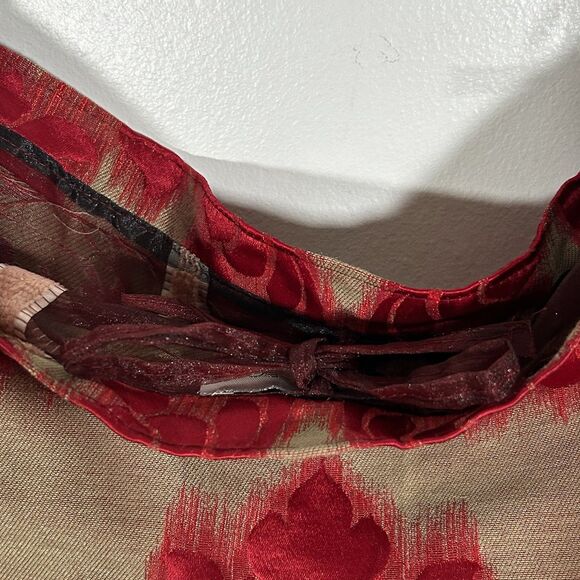 nwt Boho Bag Tote Purse Echo Her Echo Brocade Velvet Cross Body Recycled Fabrics - Picture 9 of 11